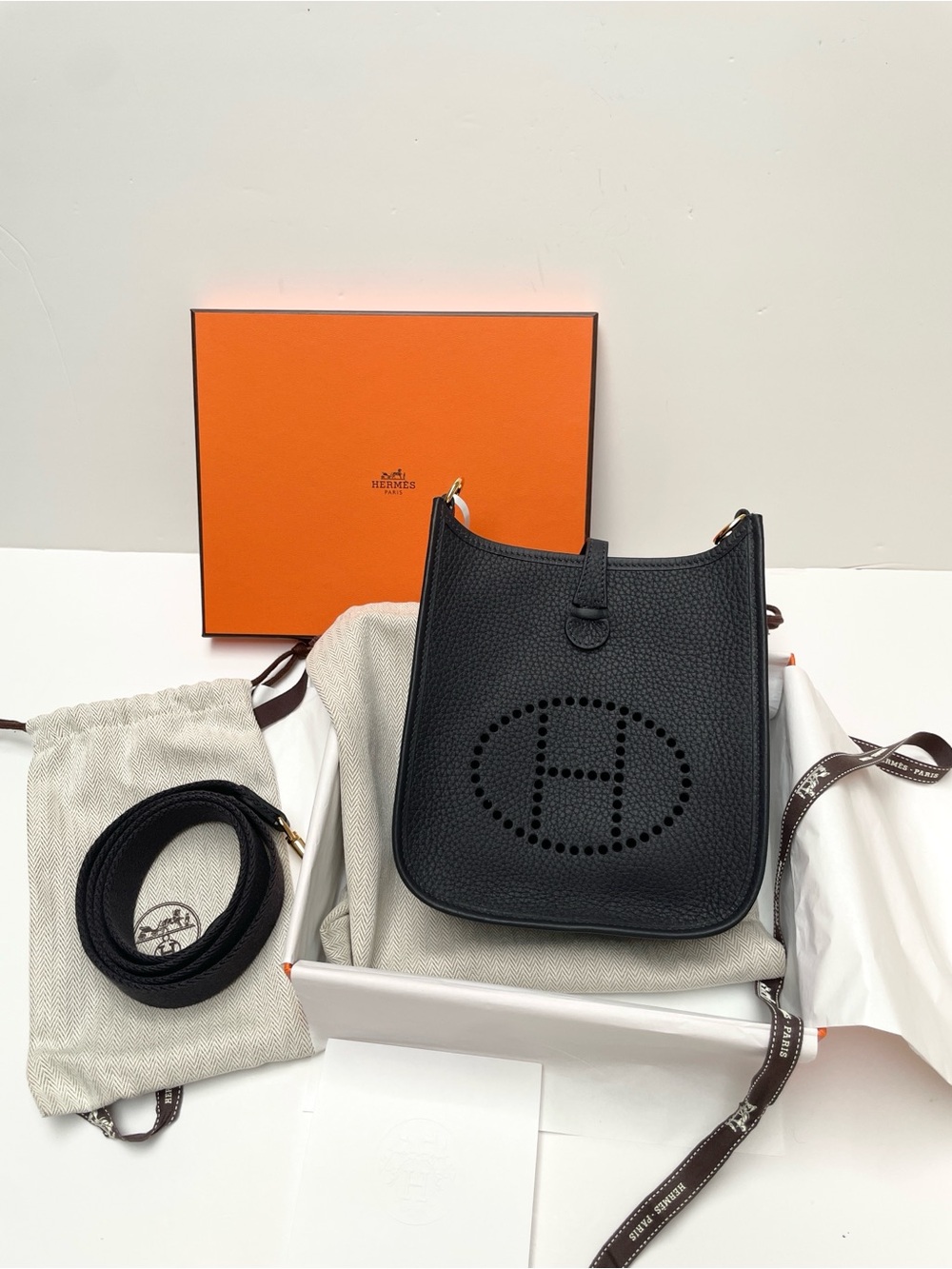 Hermes Mini Evelyne 16 - Caban BNIB